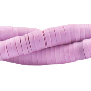 Katsuki beads 6mm Chive Blossom Purple