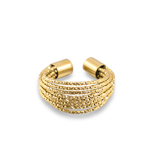 Stainless steel rings Gold