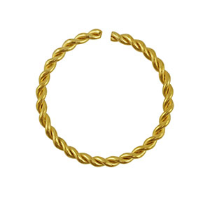Stainless steel findings jump ring Gold