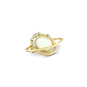 Brooches planet Gold