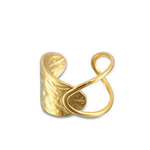 Stainless steel rings Gold
