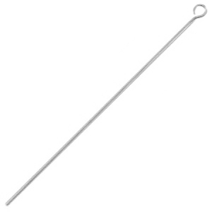 DQ European metal eyepins 70mm Antique silver (nickel free)