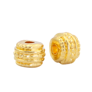 DQ European metal beads deco Gold (nickel free)