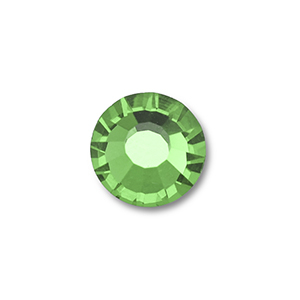 Preciosa SS34 flat back Peridot
