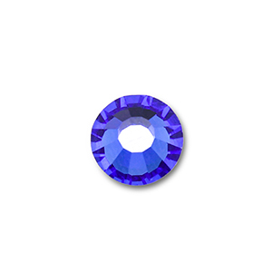 Preciosa SS30 flat back Sapphire
