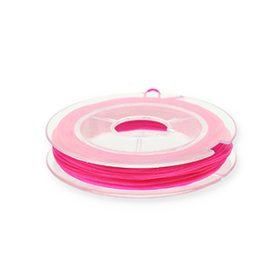 Elastic cord 0.8mm Fuchsia Pink