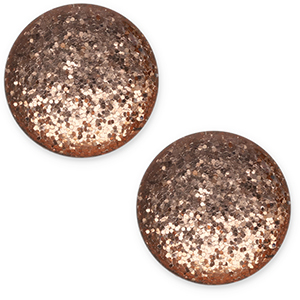 20 mm classic Polaris Elements cabochon Paipo Brown