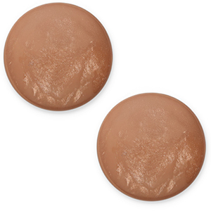 7 mm classic Polaris Elements cabochon Jais Brown