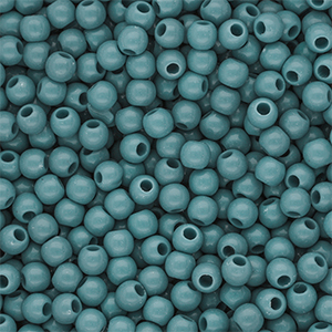 4 mm DQ acrylic beads shiny Cameo Blue 15-4414 TCX