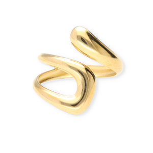 Stainless steel rings Gold
