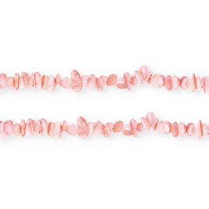 Shell beads chipstone Pink