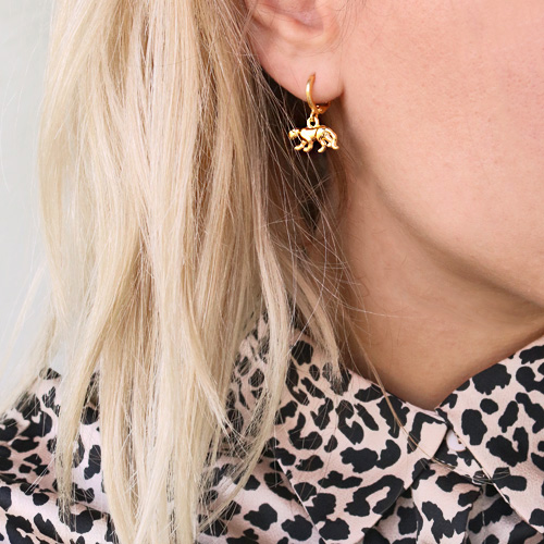 Cute jewellery with animal charms of stainless steel and metal!