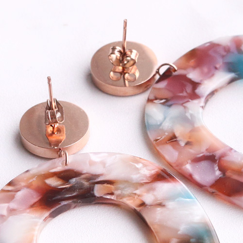 DIY with Polaris Steel earrings with eye