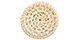Rattan / crochet pendants