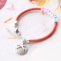 Colourful jewellery with DQ European leather, personalised with letter beads