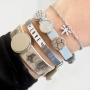 Cuoio and DQ European leather jewellery with snake and leopard print