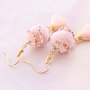 Cheerfully earrings and bracelets with coloured Miyuki beads delica&rsquo;s 11/0
