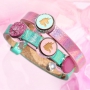 Kids inspiration with holographic Cuoio bracelets and unicorn details!