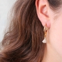 MIX AND MATCH! Changeable minimalist earrings with trendy pendants!