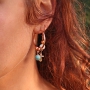 Create startling bracelets and earrings with jasper natural stone beads