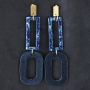 Trendy earrings of new velvet pendants
