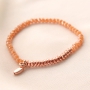 Enter the new year festively with bracelets made of hematite beads