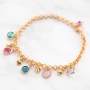 Subtle jewellery with new crystal glass pendants in new trend colours