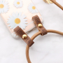 Very easy: phone cords