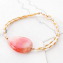 Create a statement with semi-precious jewellery