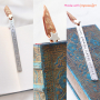 Create trendy keychains with our new ImpressArt items and leather pendants