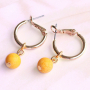 DIY: matching jewellery with Ibiza look made of natural stone beads jade