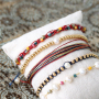DIY macram&eacute; bracelets -> get inspired!