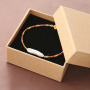 These cute bracelets with natural stone crystal faceted beads are for you!