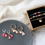 Outstanding jewellery with natural stone faceted beads