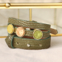 Get inspired: Cuoio bracelets in trendy winter colours