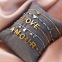 Here you see how you can combine the different items from our L-O-V-E collection: