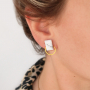 DIY: Making earrings and necklaces with semi-precious jade stone beads