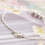 This is how you make the cutest earrings and bracelets with 925 Silver charms and findings: