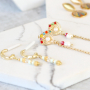 These trendy earrings can be made with the DQ European metal earring findings: