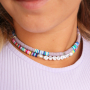 You can make these bracelets and necklaces with Katsuki beads, freshwater pearls and letter beads: