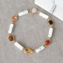 The most beautiful jewellery is made with natural stone charms and connectors: