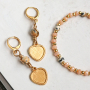 These unique jewellery items can be made using natural stone beads and Artistic Wire: