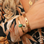 Beautiful stainless steel rings and bracelets with natural stone!