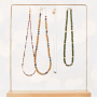 Check out the trendy necklaces you can make for this winter: