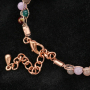How to make cute jewellery with natural stone beads jade
