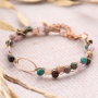 How to make cute jewellery with natural stone beads jade