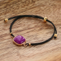 This jewellery can be made with natural stone connectors: 