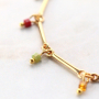 How to make jewellery with faceted cube beads