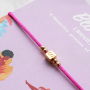 Make colourful  bracelets with satin wire and stainless steel connectors