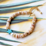 How to make stylish but also playful jewellery with shell beads: